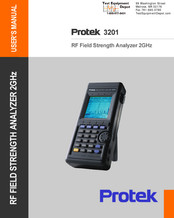 Protek 3201 User Manual