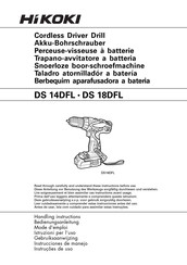 HIKOKI DS 14DFL Handling Instructions Manual