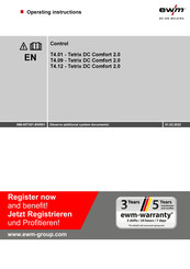 EWM T 4.01 Operating Instructions Manual