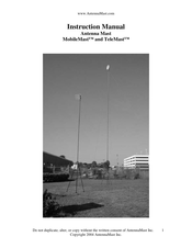 ANTENNAMAST MobileMast Instruction Manual