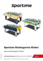 Sportime Kindergarten Kicker 3652002 ff Assembly Manual