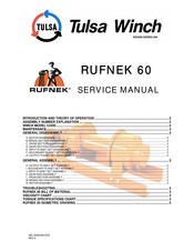 Dover TWG TULSA RUFNEK Series Service Manual