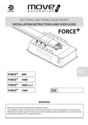 Move Force+ 1200N Installation Instructions And User Manual