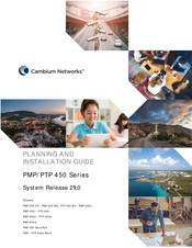 Cambium Networks PMP 450 Series Installation Manual