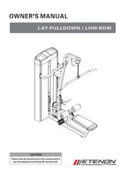 ETENON Fitness PC2032 Owner's Manual