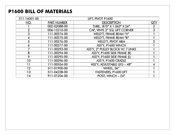 Floe P-1600 Quick Start Manual