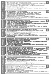 Teuco H61M Assembly Instructions Manual