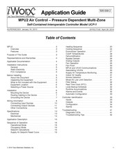 Taco iWorx MPU2 Application Manual