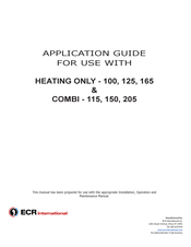 ECR International 150 Application Manual