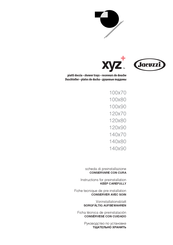Jacuzzi XYZ+ 140x90 Instructions For Preinstallation