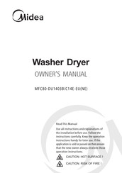 Midea MFC80-DU1403B/C14E-EU(NE) Owner's Manual