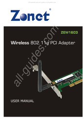Zonet ZEW1B03 User Manual