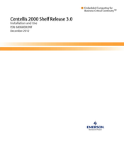 Emerson Centellis 2000 Shelf Release 3.0 Manual