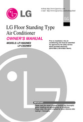 LG LP-C602ME0 Owner's Manual