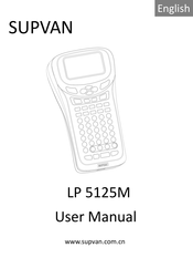 Supvan LP 5125M User Manual