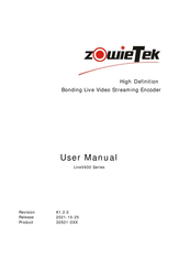 ZowieTek LiveV400 Series User Manual