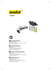 Anslut 012380 Operating Instructions Manual