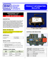 Bwi Eagle AIR-EAGLE XLT Product Information Bulletin