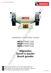 MW TOOLS ME15 Manual