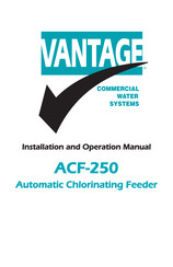 Vantage Hearth ACF-250 Installation And Operation Manual