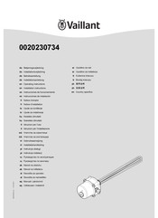 Vaillant 0020230734 Operating Instructions Manual