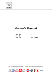 FY-TECH FY-13000 Owner's Manual