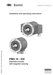 Baumer Hubner Berlin PMG 10-SSI Installation And Operating Instructions Manual