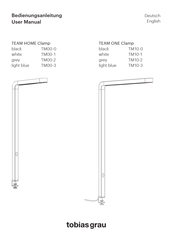 TOBIAS GRAU TEAM ONE Clamp TM10-0 User Manual