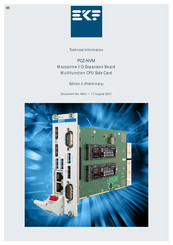 EKF PCZ-NVM Technical Information