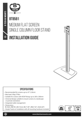 BTECH BT8581 Installation Manual