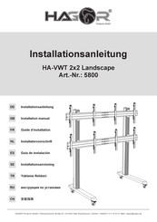 HAGOR 5800 Installation Manual
