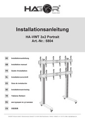 HAGOR 5804 Installation Manual