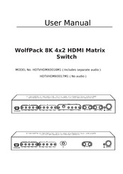 WolfPack HDTVHDMX0017M1 User Manual