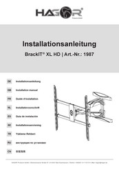 HAGOR 1987 Installation Manual