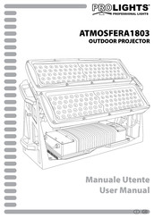 ProLights ATMOSFERA 1803 User Manual