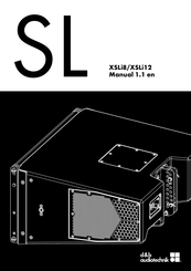 d&b audiotechnik XSLi12 Manual
