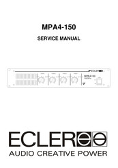 Ecler MPA4-150 Service Manual
