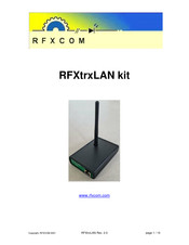 RFXCOM 21201 Manual