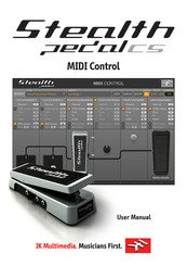 IK Multimedia StealthPedal CS User Manual