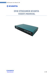 Kvarta DVB-H User Manual