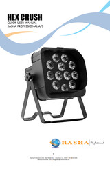 RASHA PROFESSIONAL C6V9BW Quick User Manual
