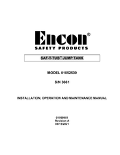 ENCON 3661 Installation, Operation And Maintenance Manual