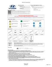 Hyundai K2F57 AC000 Manual