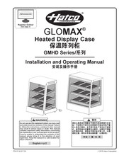 Hatco GLOMAX GMHDH-3PT Installation And Operating Manual