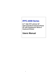 Advantech IPPC-4008 Series User Manual