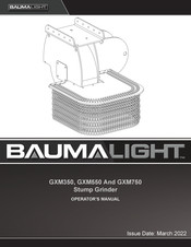 Baumalight GXM350 Operator's Manual
