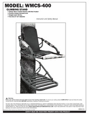 Primal Vantage WMCS-400 Instruction And Safety Manual