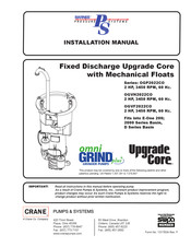 CRANE PUMPS & SYSTEMS OGP2022CO Installation Manual