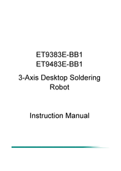 Quick ET9383E-BB1 Instruction Manual