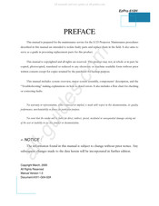 Optoma EzPro 610H Service Manual